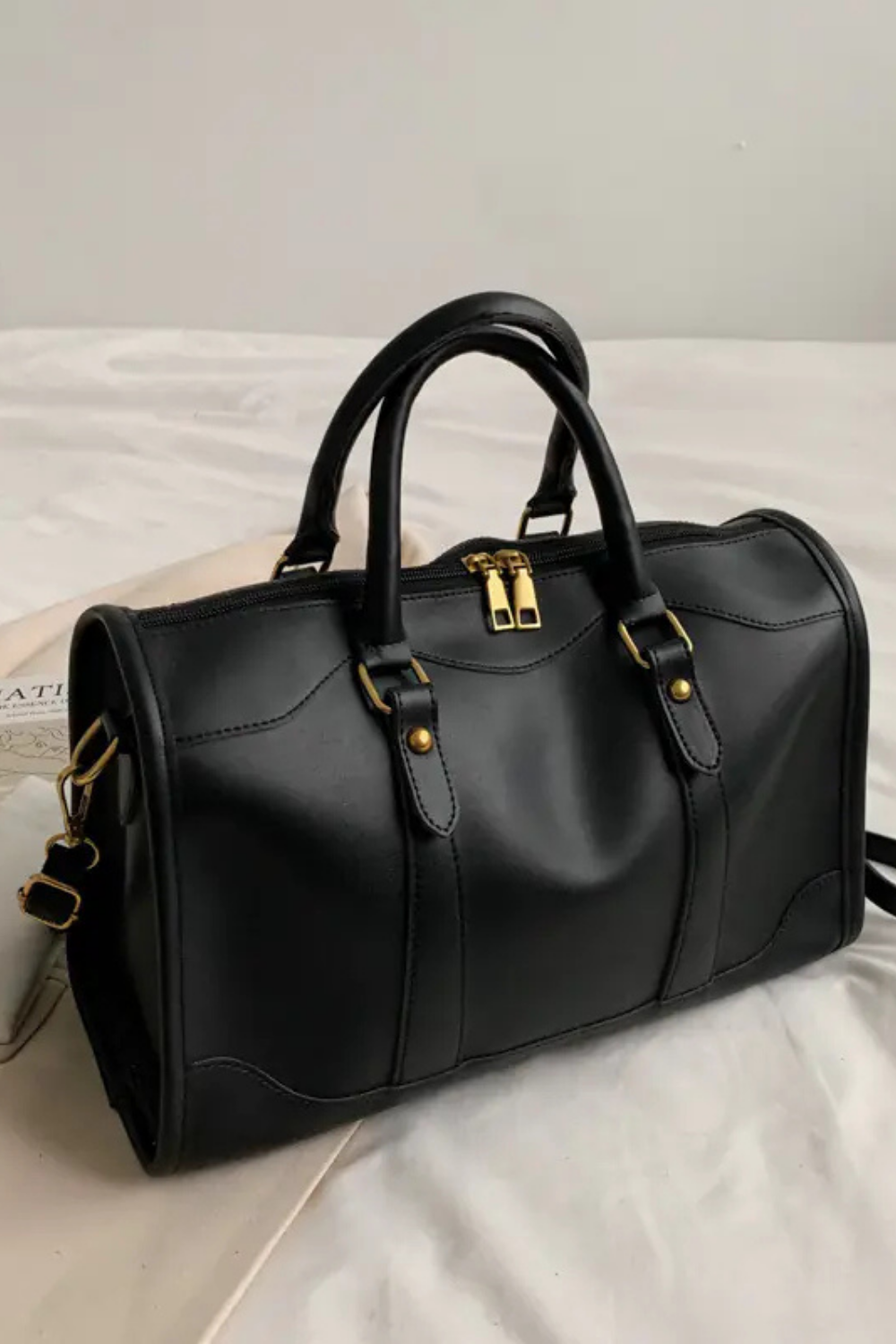 Premium Large Capacity Tote Bag - Structured Work & Travel Handbag with Phone Pocket