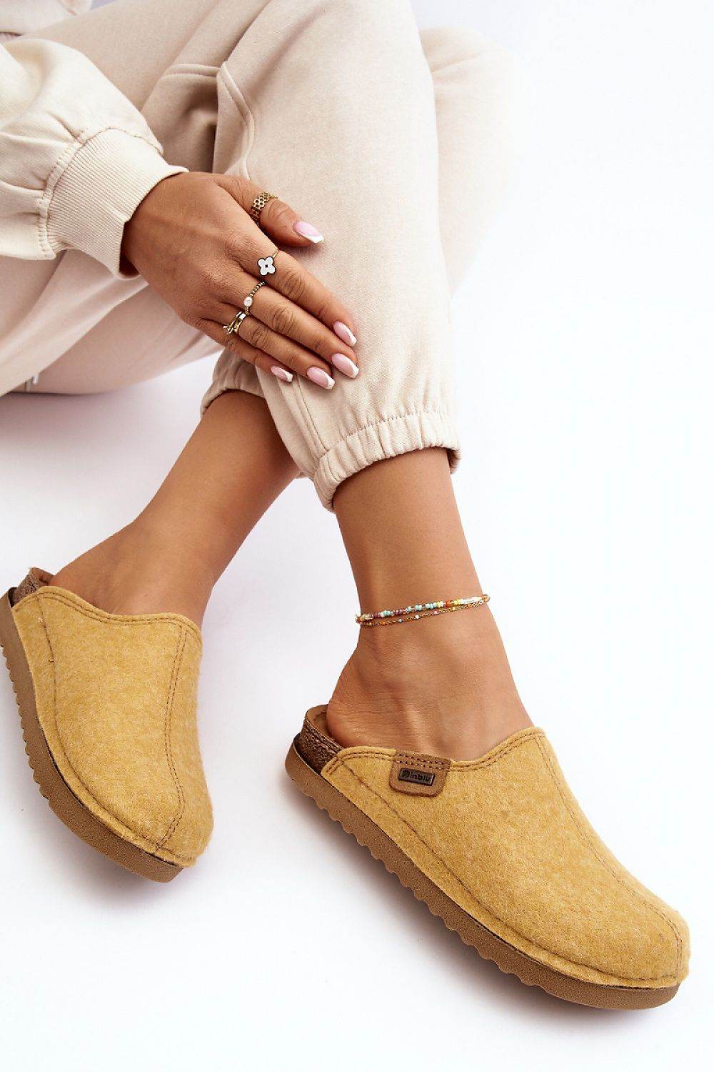 Comfortable Textile Slippers for Sensitive Feet - INDIEZ COUTURE