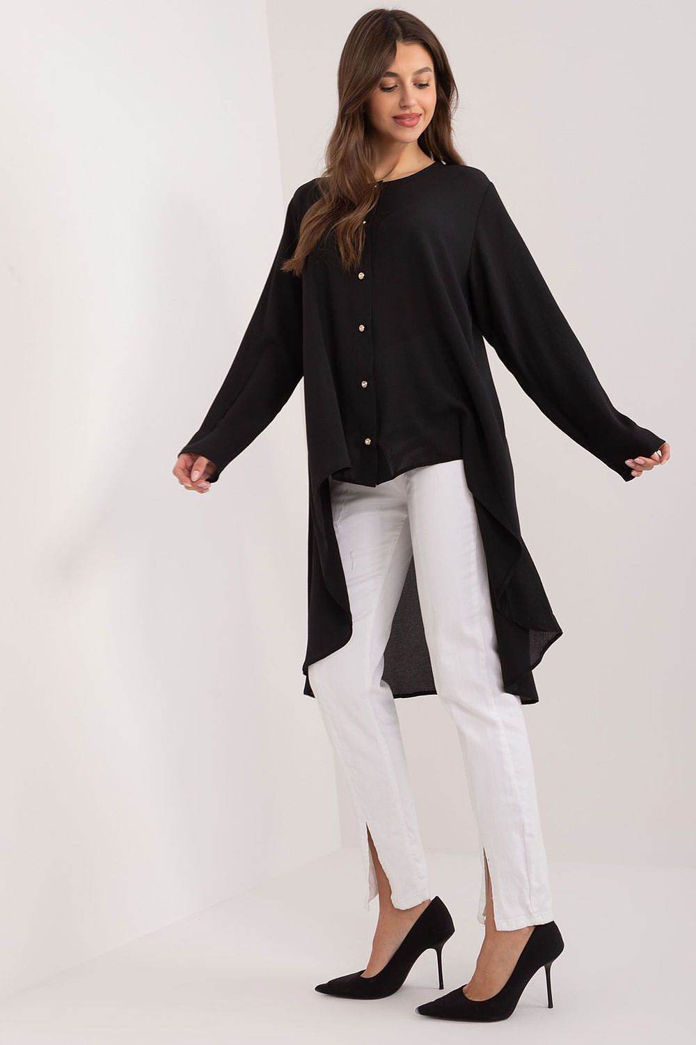 Elegant Long Sleeve Shirt Lakerta for Versatile Style - INDIEZ COUTURE