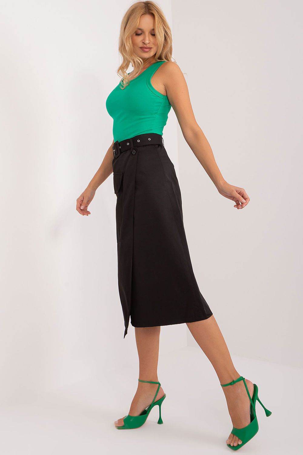 Envelope Front Cotton Skirt for Comfortable Wear - INDIEZ COUTURE
