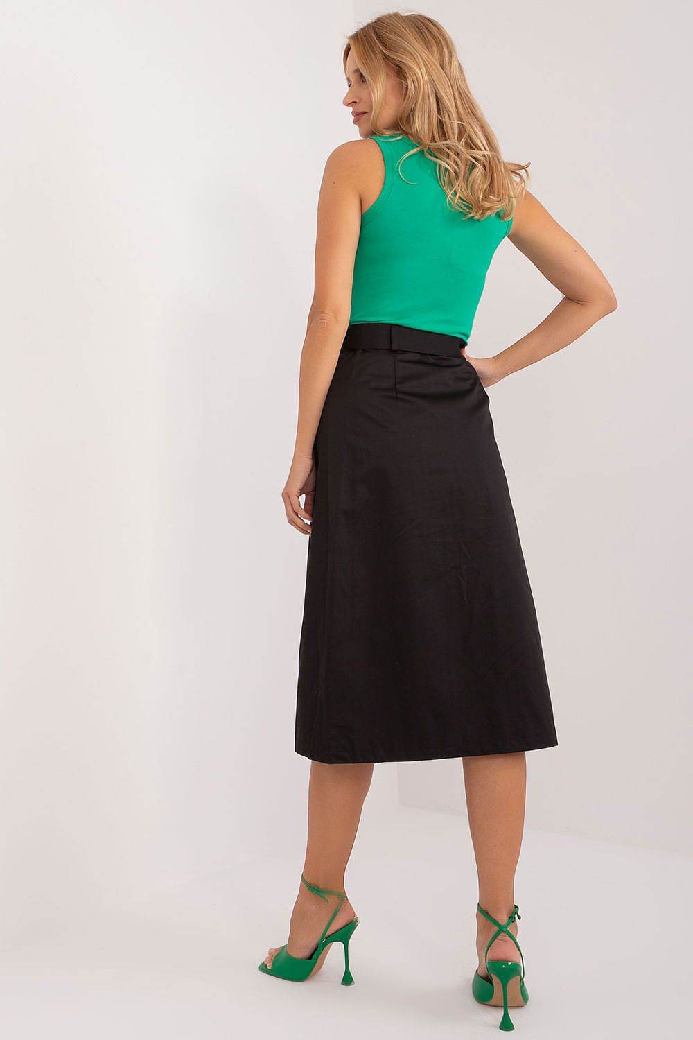 Envelope Front Cotton Skirt for Comfortable Wear - INDIEZ COUTURE