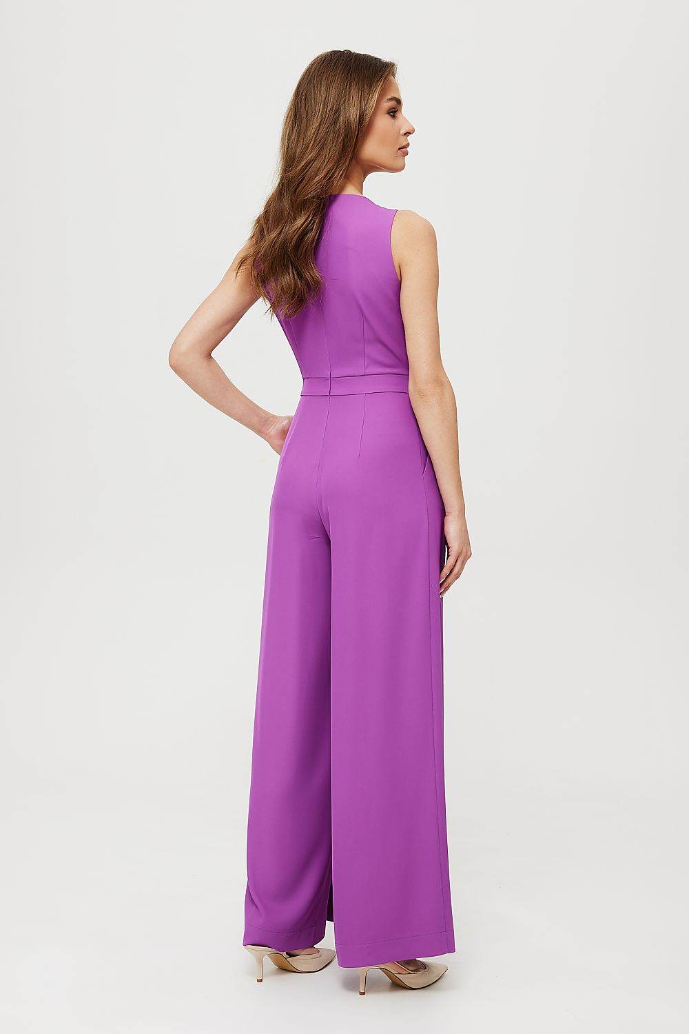 Elegant Sleeveless Jumpsuit for Effortless Style - INDIEZ COUTURE
