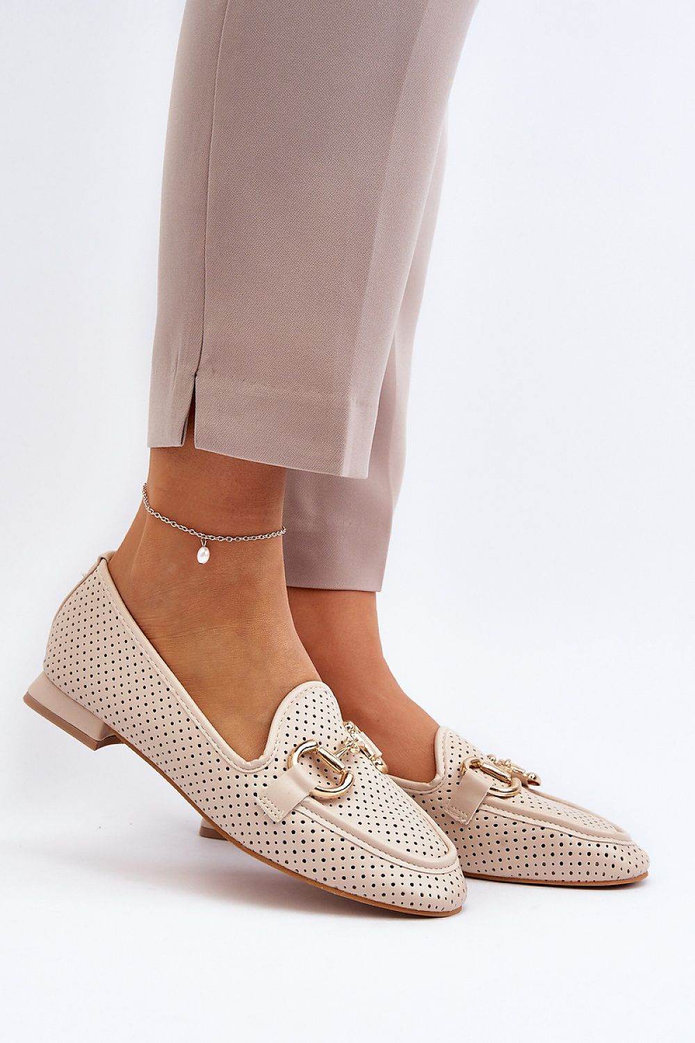 Stylish Eco Leather Moccasins with Comfortable Insole - INDIEZ COUTURE