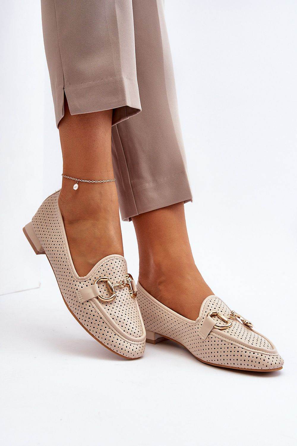Stylish Eco Leather Moccasins with Comfortable Insole - INDIEZ COUTURE