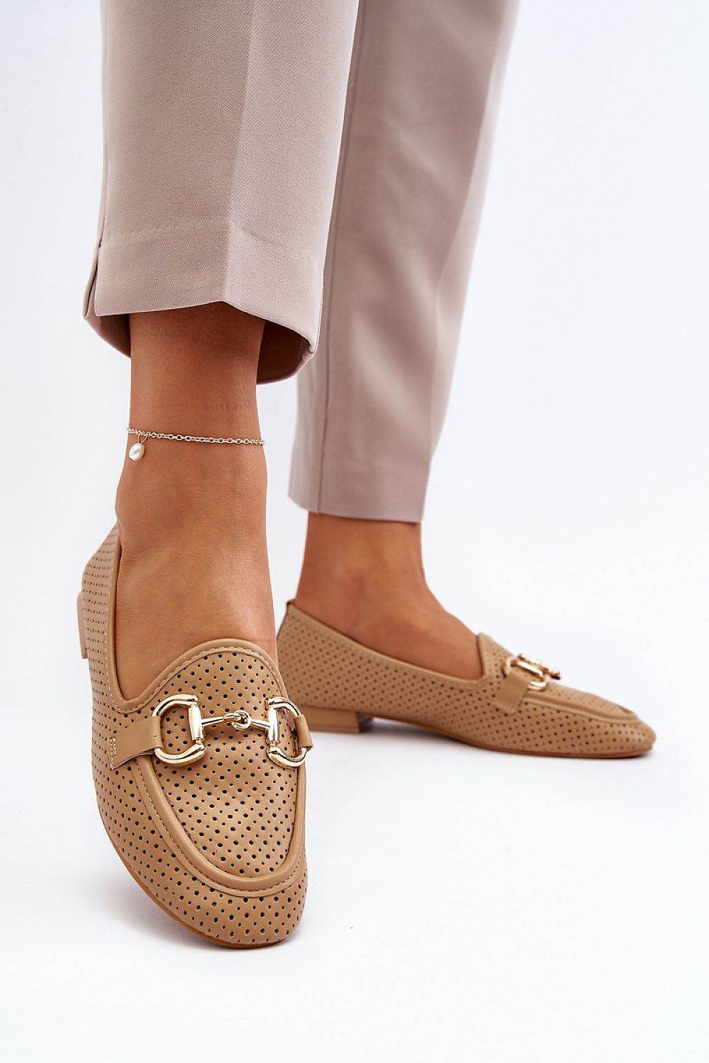 Stylish Eco Leather Moccasins with Comfortable Insole - INDIEZ COUTURE