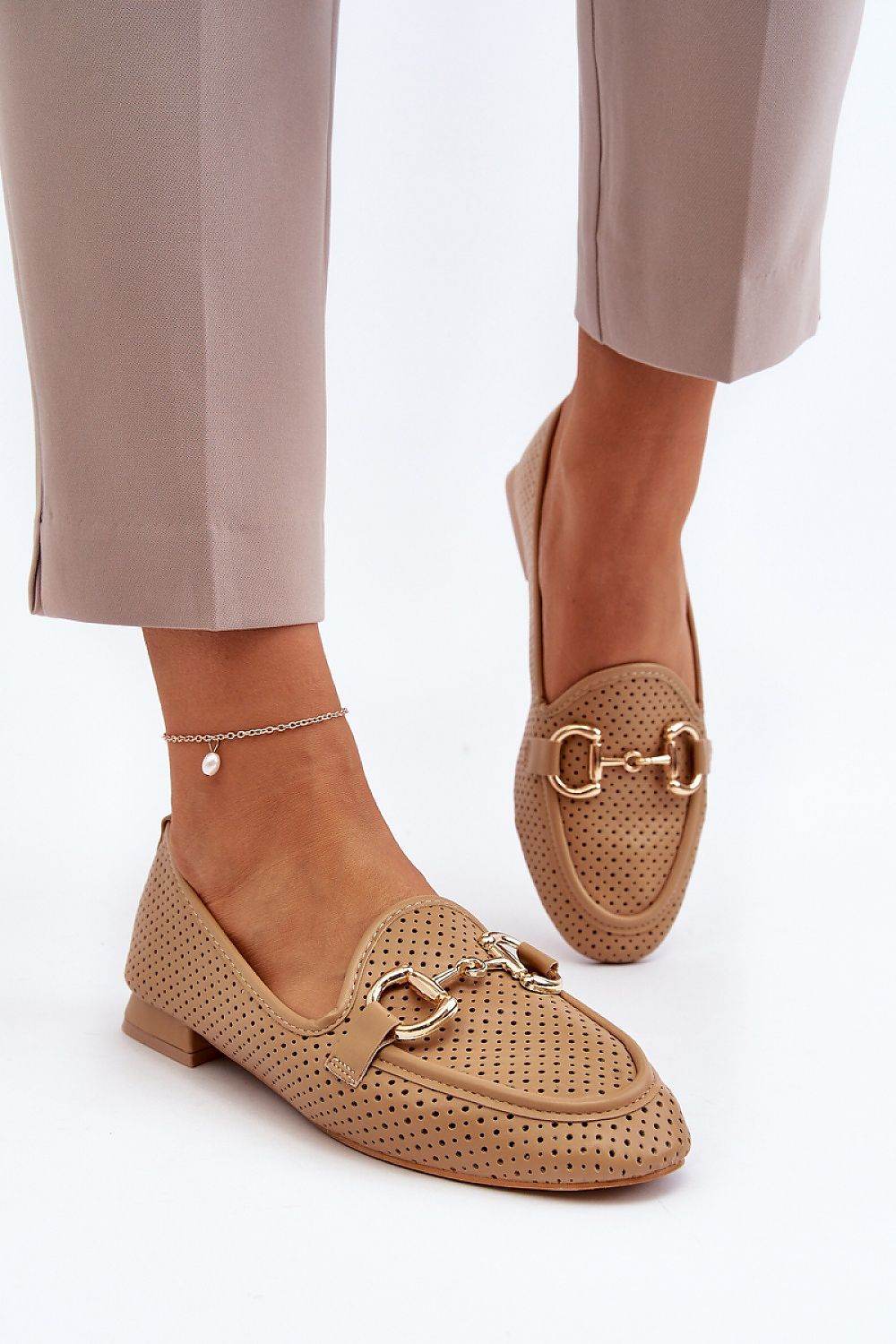 Stylish Eco Leather Moccasins with Comfortable Insole - INDIEZ COUTURE