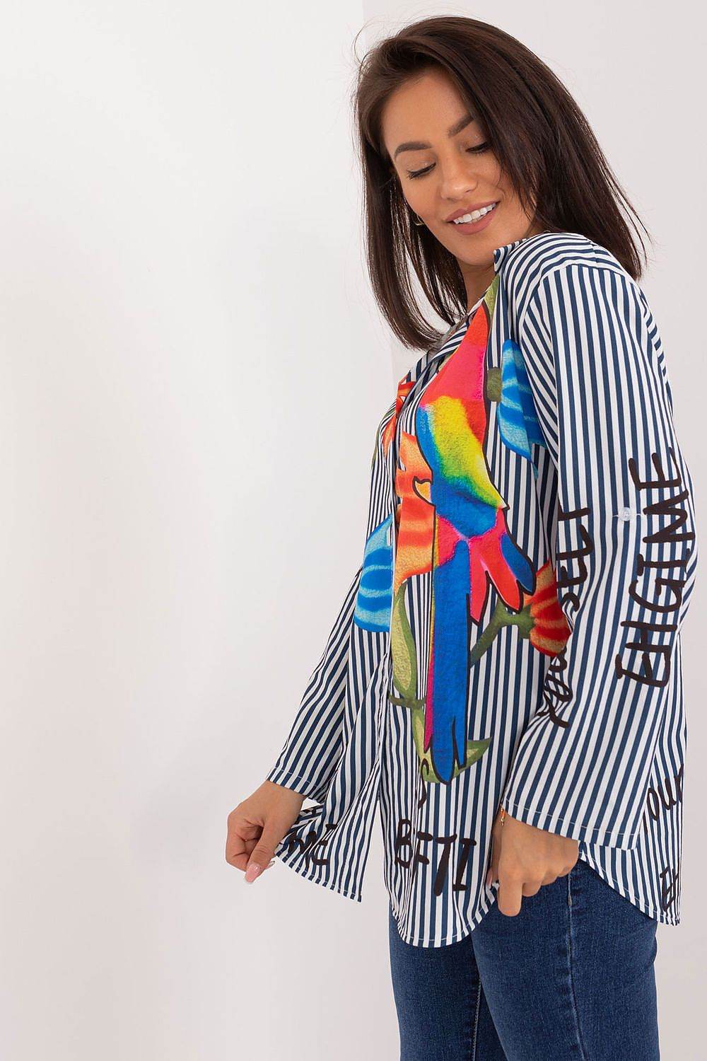 Versatile Long Sleeve Shirt in High-Quality Polyester - INDIEZ COUTURE