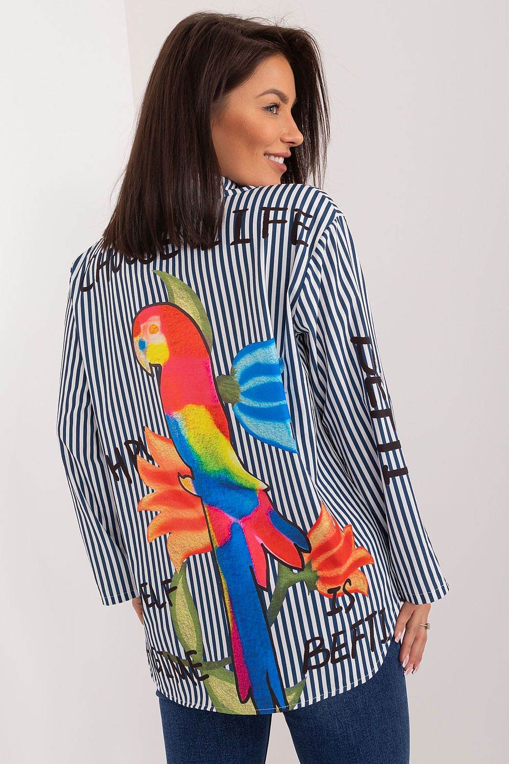 Versatile Long Sleeve Shirt in High-Quality Polyester - INDIEZ COUTURE