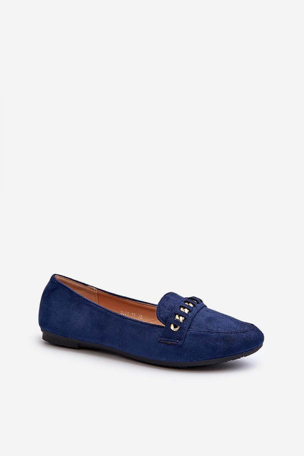 Eco-Suede Women's Moccasins with Chain Strap - INDIEZ COUTURE