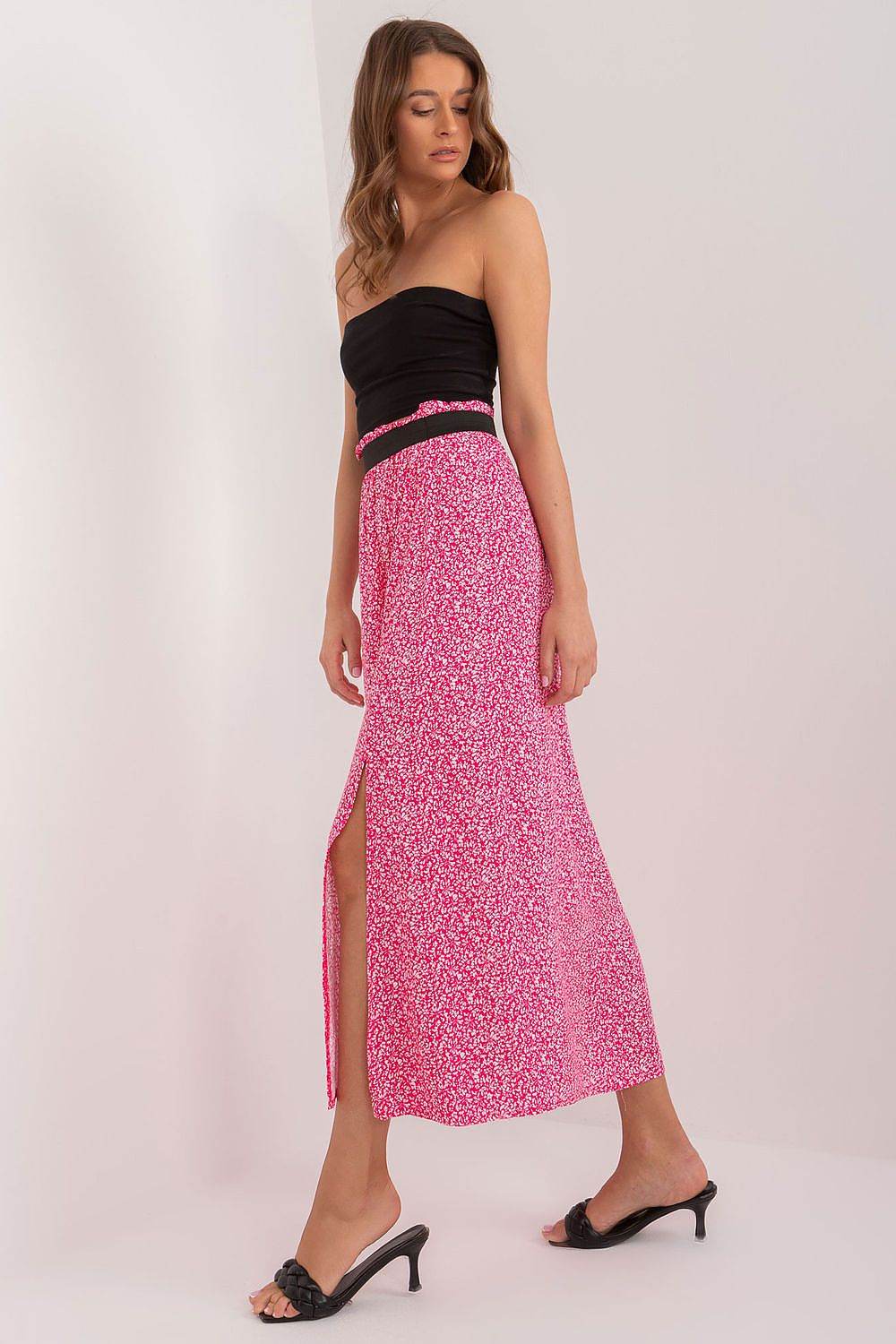 Lightweight Maxi Skirt with Animal Motif - INDIEZ COUTURE