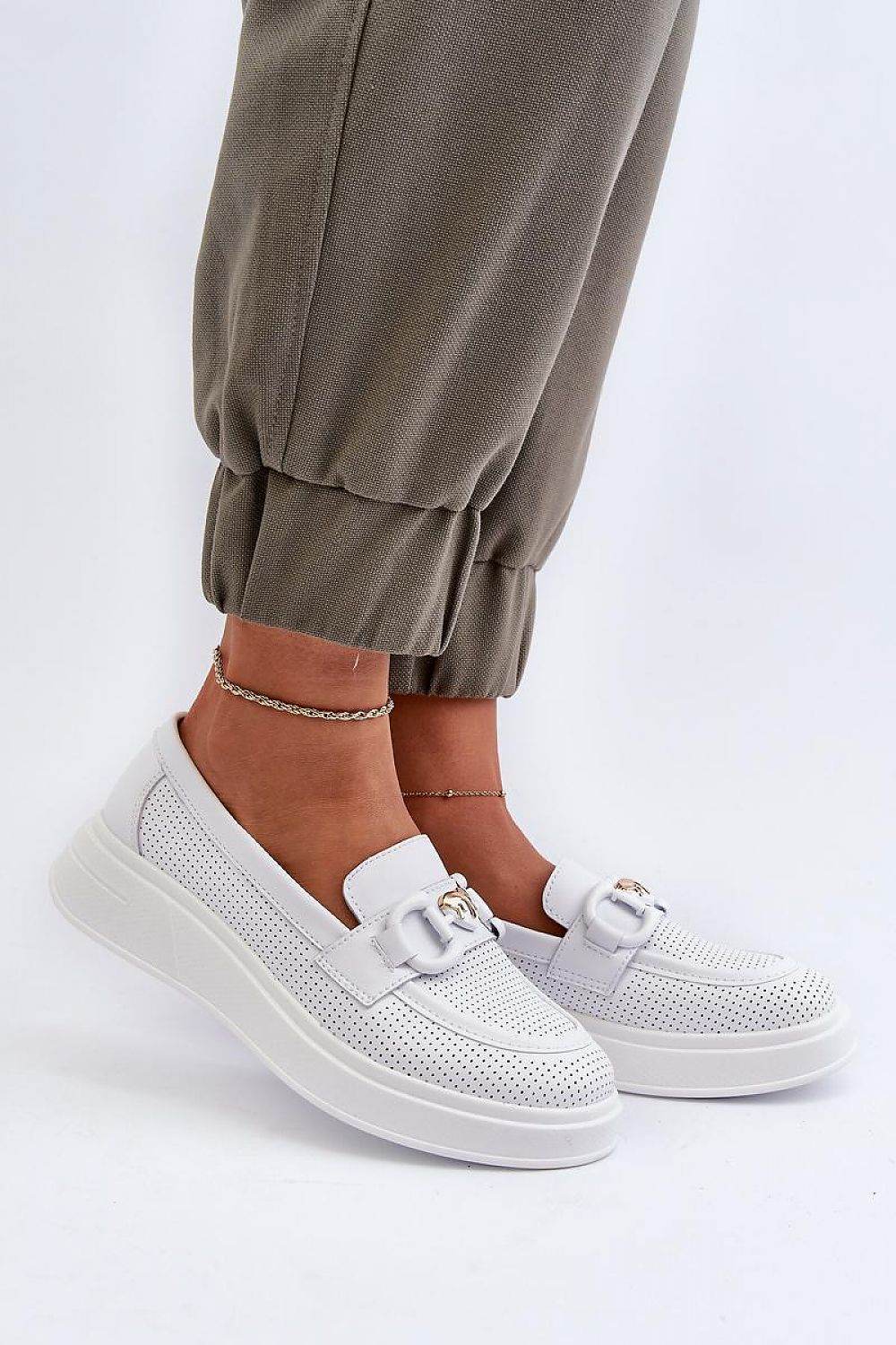 Women's Moccasins with Platform Stability and Charm - INDIEZ COUTURE