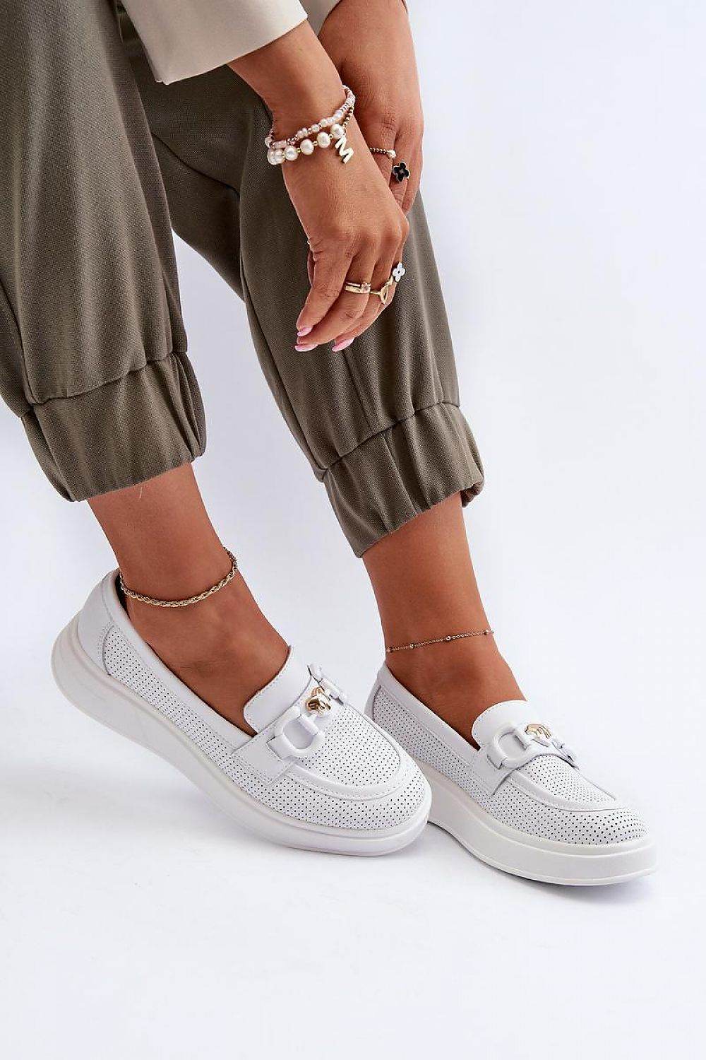 Women's Moccasins with Platform Stability and Charm - INDIEZ COUTURE