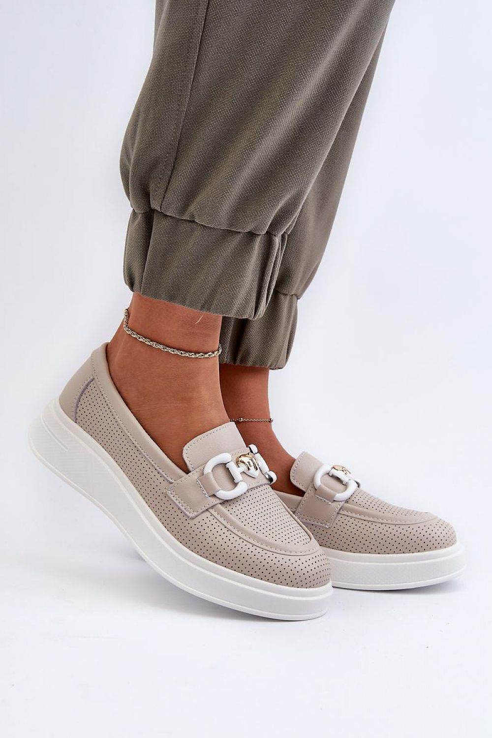 Women's Moccasins with Platform Stability and Charm - INDIEZ COUTURE
