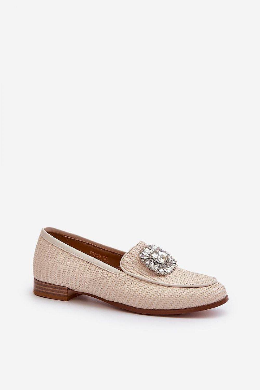 Elegant Women's Moccasins with Comfortable Flat Heel - INDIEZ COUTURE