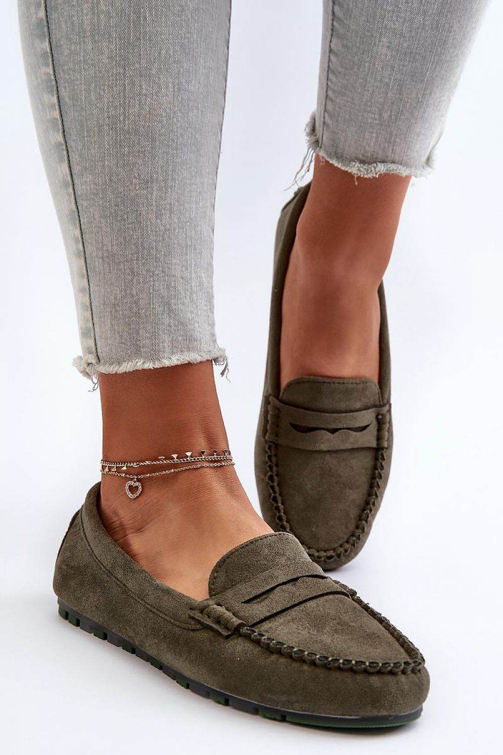 Eco-Suede Women's Moccasins with Charming Strap - INDIEZ COUTURE