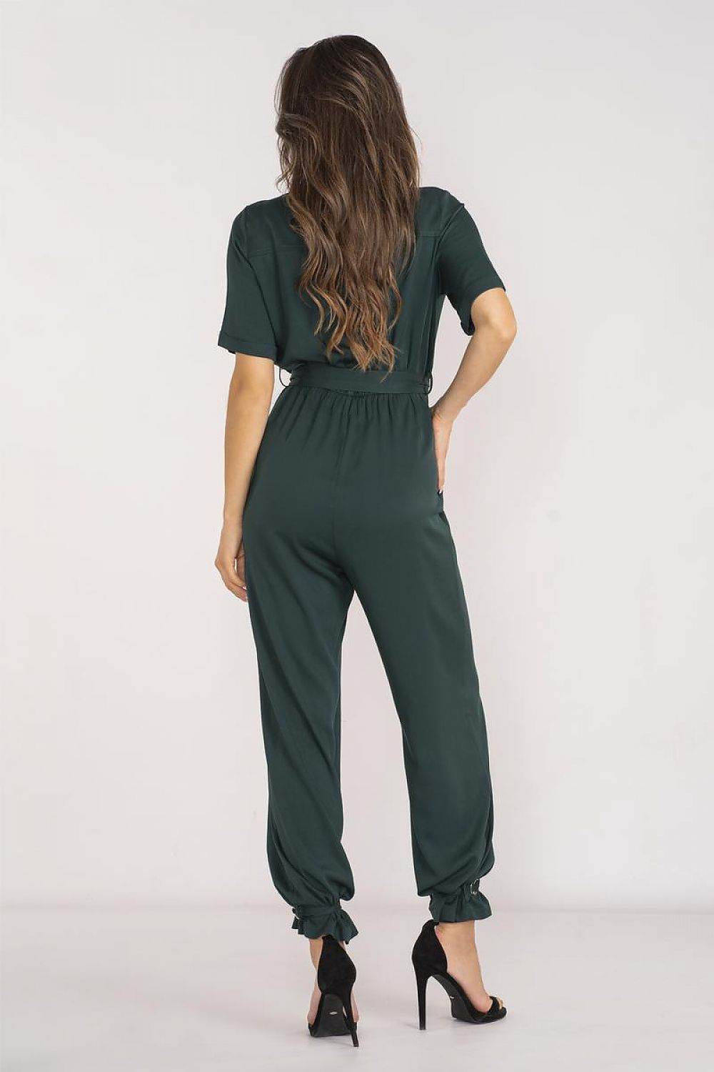 Stylish Summer Jumpsuit with Adjustable Waist Design - INDIEZ COUTURE