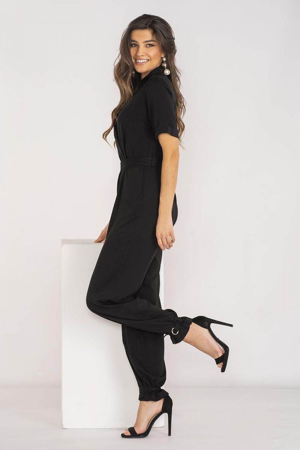 Stylish Summer Jumpsuit with Adjustable Waist Design - INDIEZ COUTURE