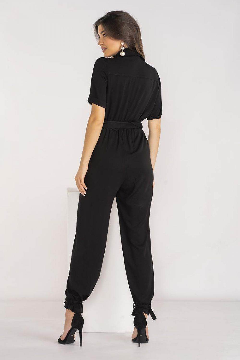 Stylish Summer Jumpsuit with Adjustable Waist Design - INDIEZ COUTURE