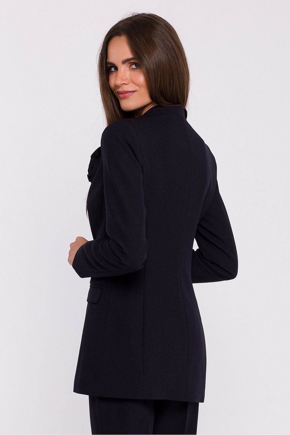Elegant Women's Slim Fit Woven Jacket - INDIEZ COUTURE