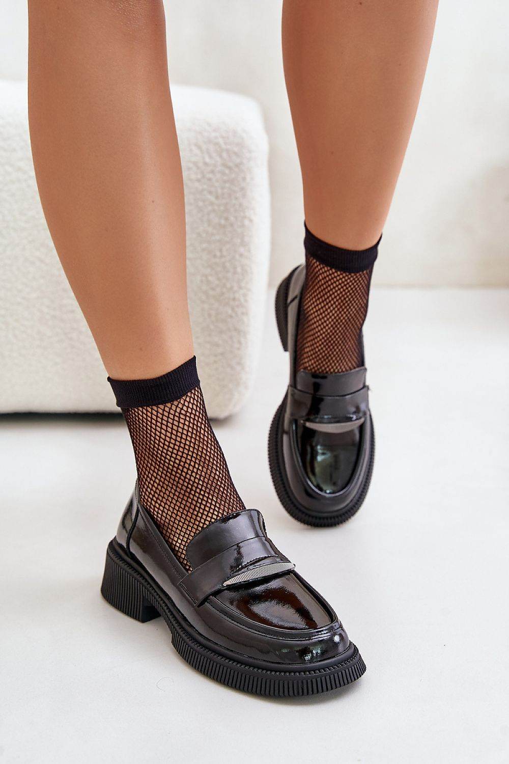 Elegant Leather Moccasins for Women with Unique Charm - INDIEZ COUTURE