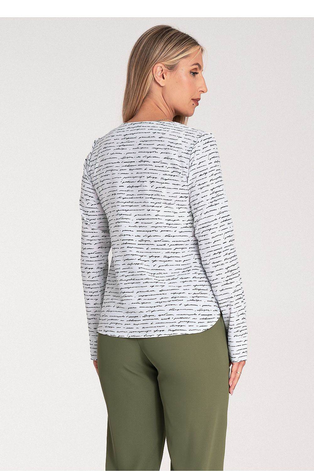 Fitted Long Sleeve Shirt with Heart Neckline and Press Studs - INDIEZ COUTURE