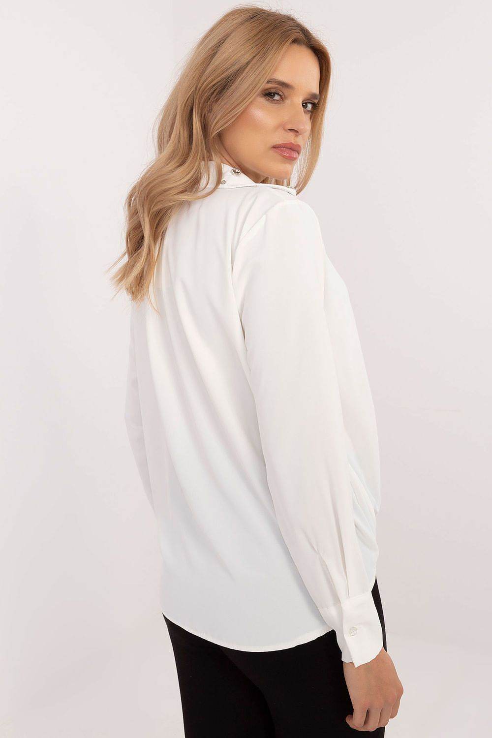 Classic Cut Long Sleeve Shirt for Women in Italy Moda Style - INDIEZ COUTURE