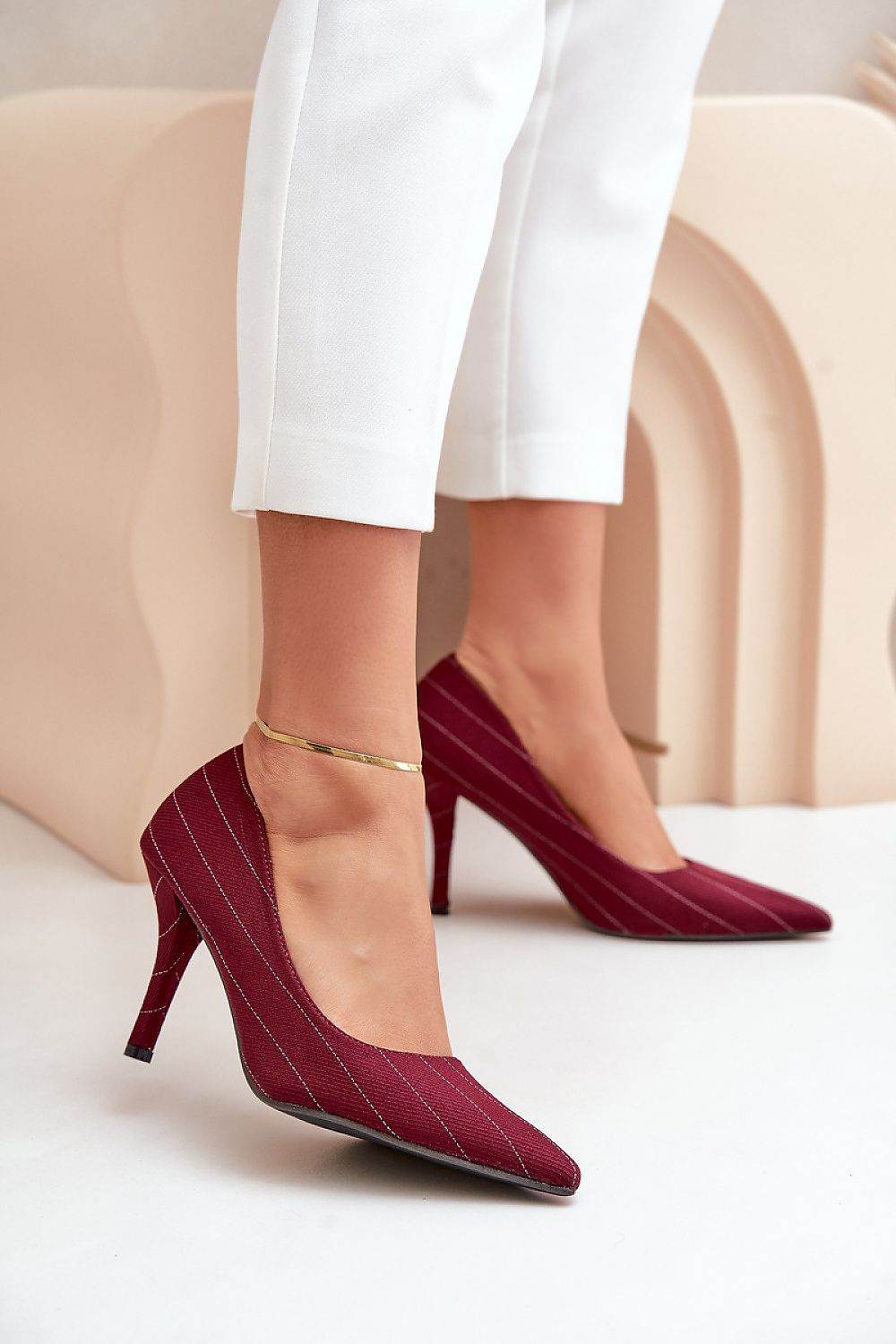 Elegant Women's Stilettos with Comfort Insole - INDIEZ COUTURE