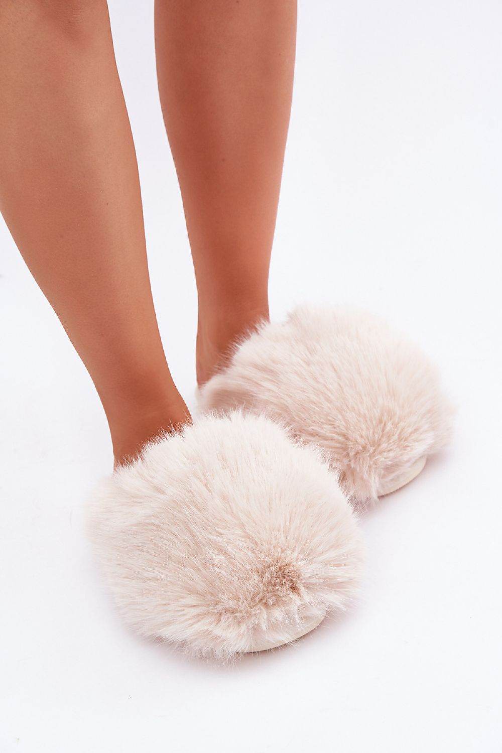 Stylish Slippers with Thick Fur Comfort - INDIEZ COUTURE