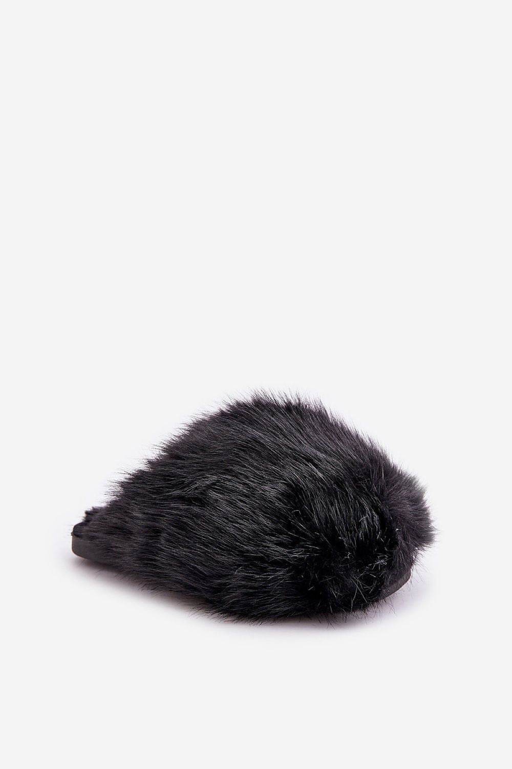 Stylish Slippers with Thick Fur Comfort - INDIEZ COUTURE