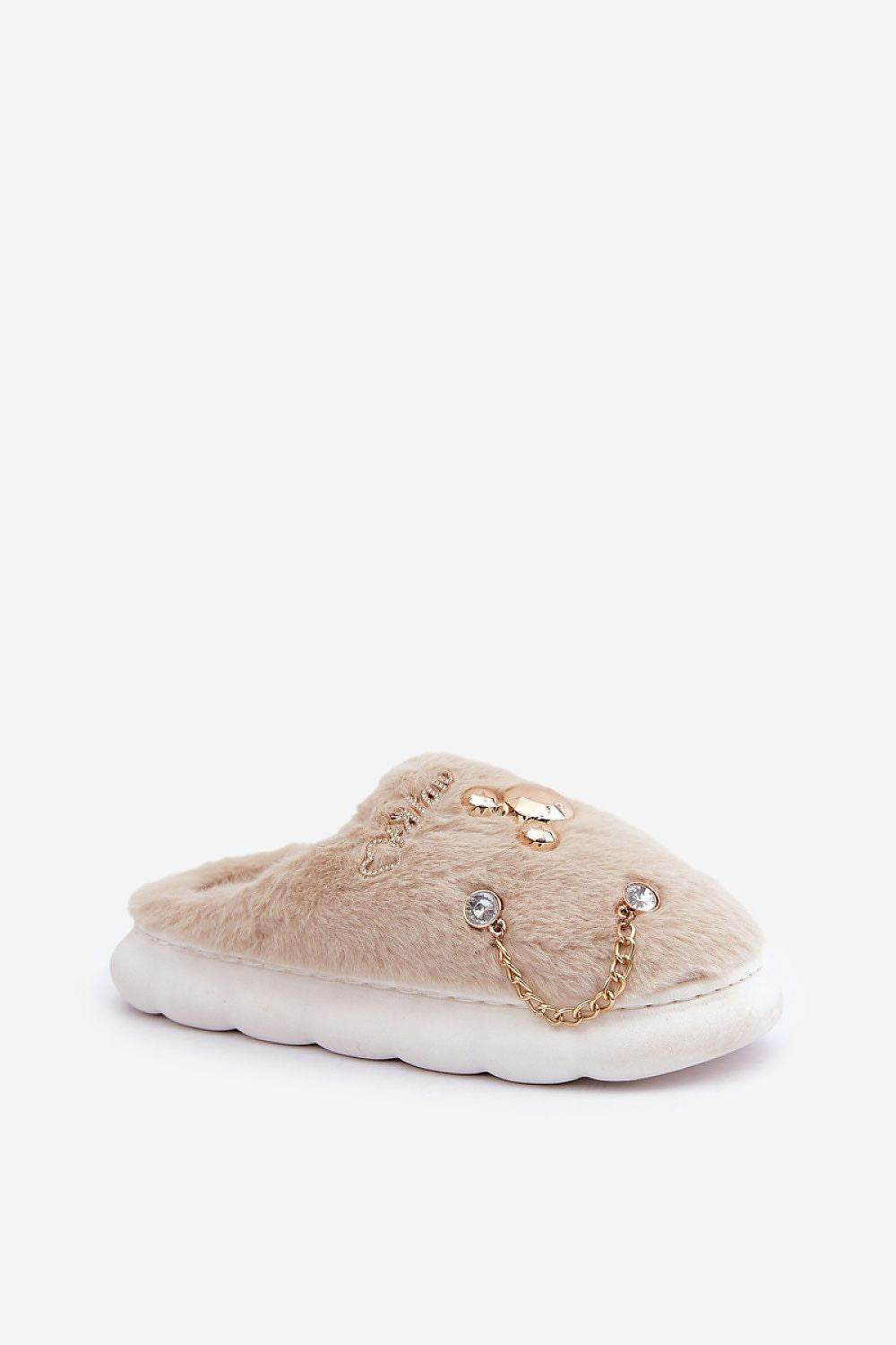 Stylish Women's Fur Slippers for Cold Days - INDIEZ COUTURE