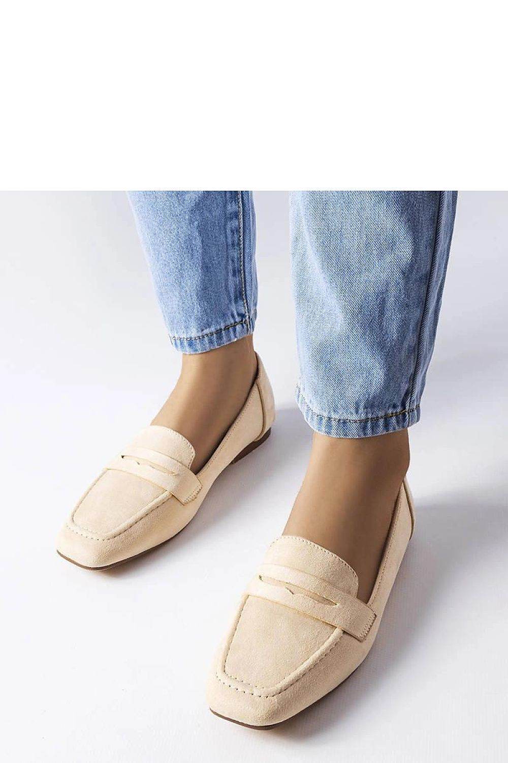 Black Eco-Suede Loafers with Minimalist Design - INDIEZ COUTURE