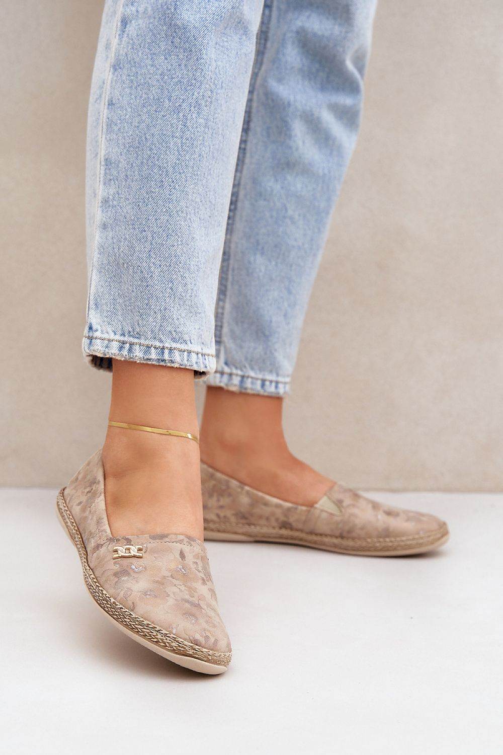 Elegant Suede Espadrilles with Soft Leather Insole - INDIEZ COUTURE