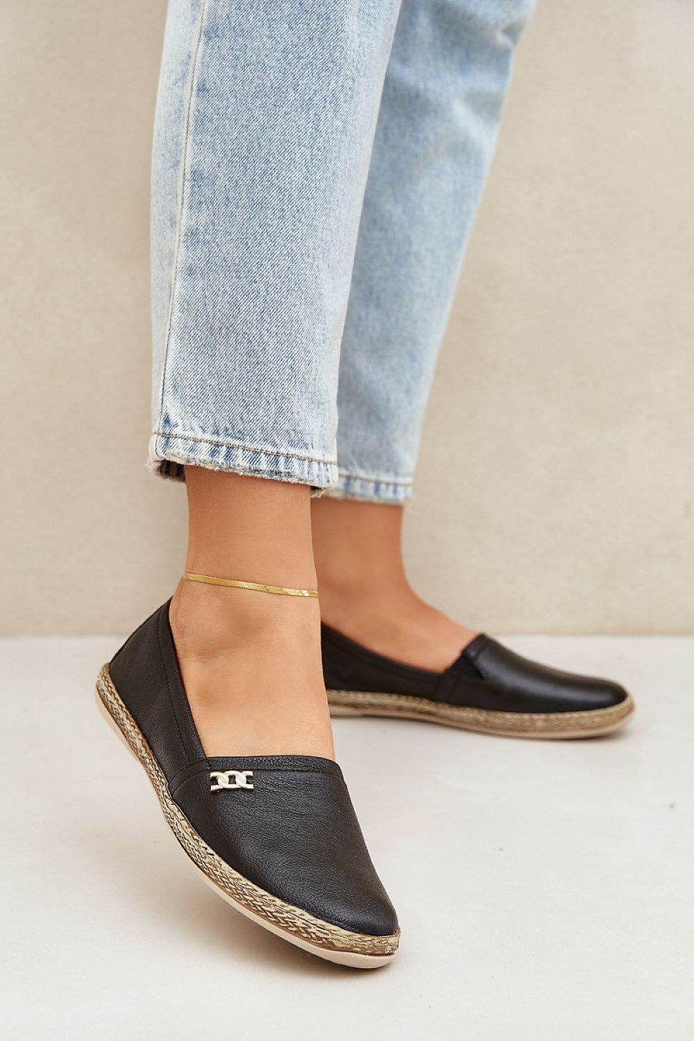 Elegant Suede Espadrilles with Soft Leather Insole - INDIEZ COUTURE
