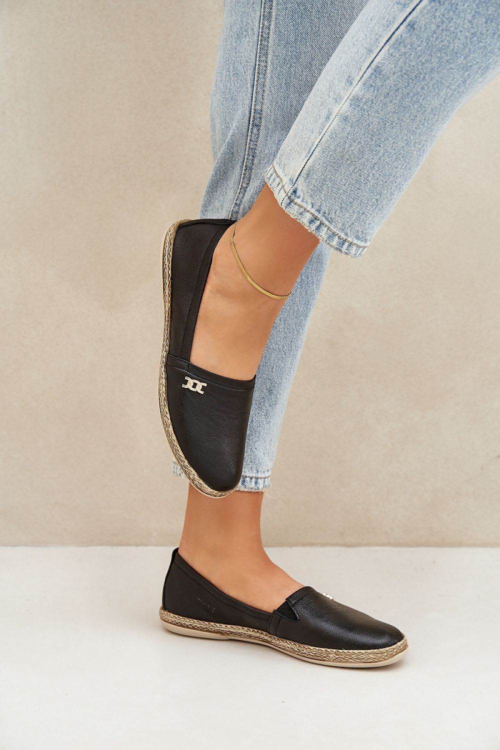 Elegant Suede Espadrilles with Soft Leather Insole - INDIEZ COUTURE