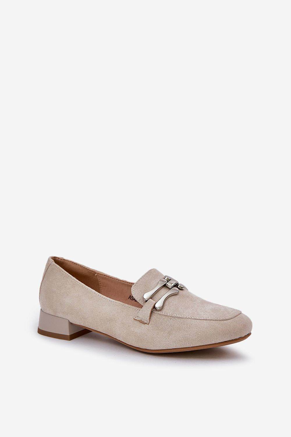 Elegant Eco Suede Moccasins with Rounded Toes - INDIEZ COUTURE