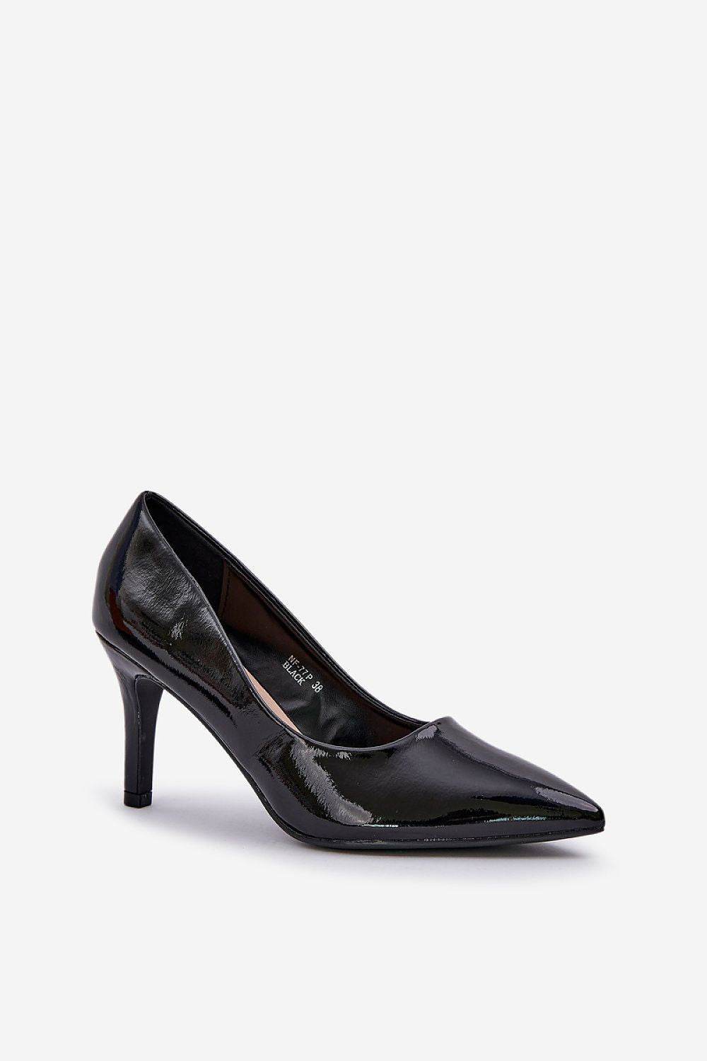 Elegant Eco Leather High Heels with Pointed Toes - INDIEZ COUTURE