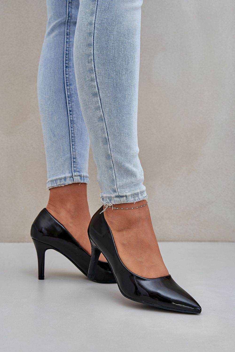 Elegant Eco Leather High Heels with Pointed Toes - INDIEZ COUTURE