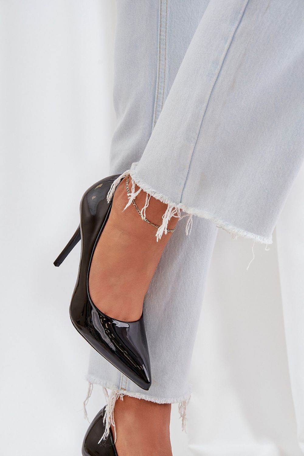 Elegant Patent Leather High Heels for Any Occasion - INDIEZ COUTURE