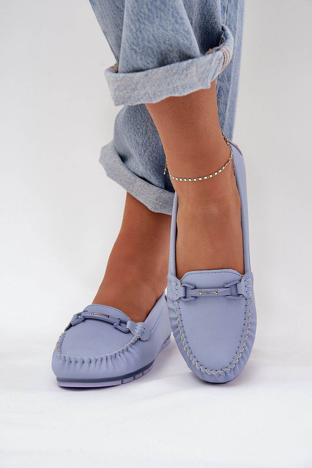 Women's S.Barski Moccasins with Soft Insole - INDIEZ COUTURE