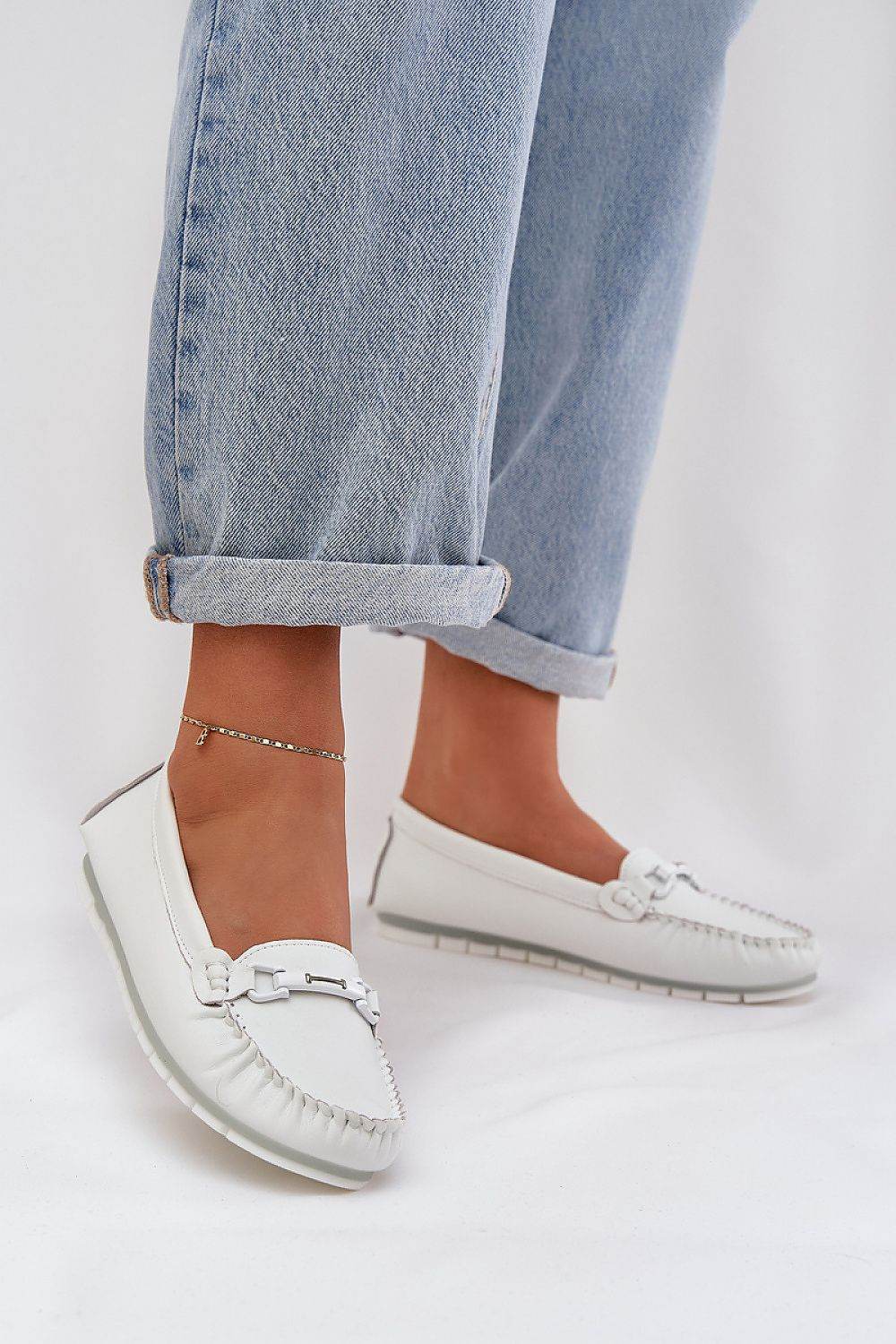 Women's S.Barski Moccasins with Soft Insole - INDIEZ COUTURE