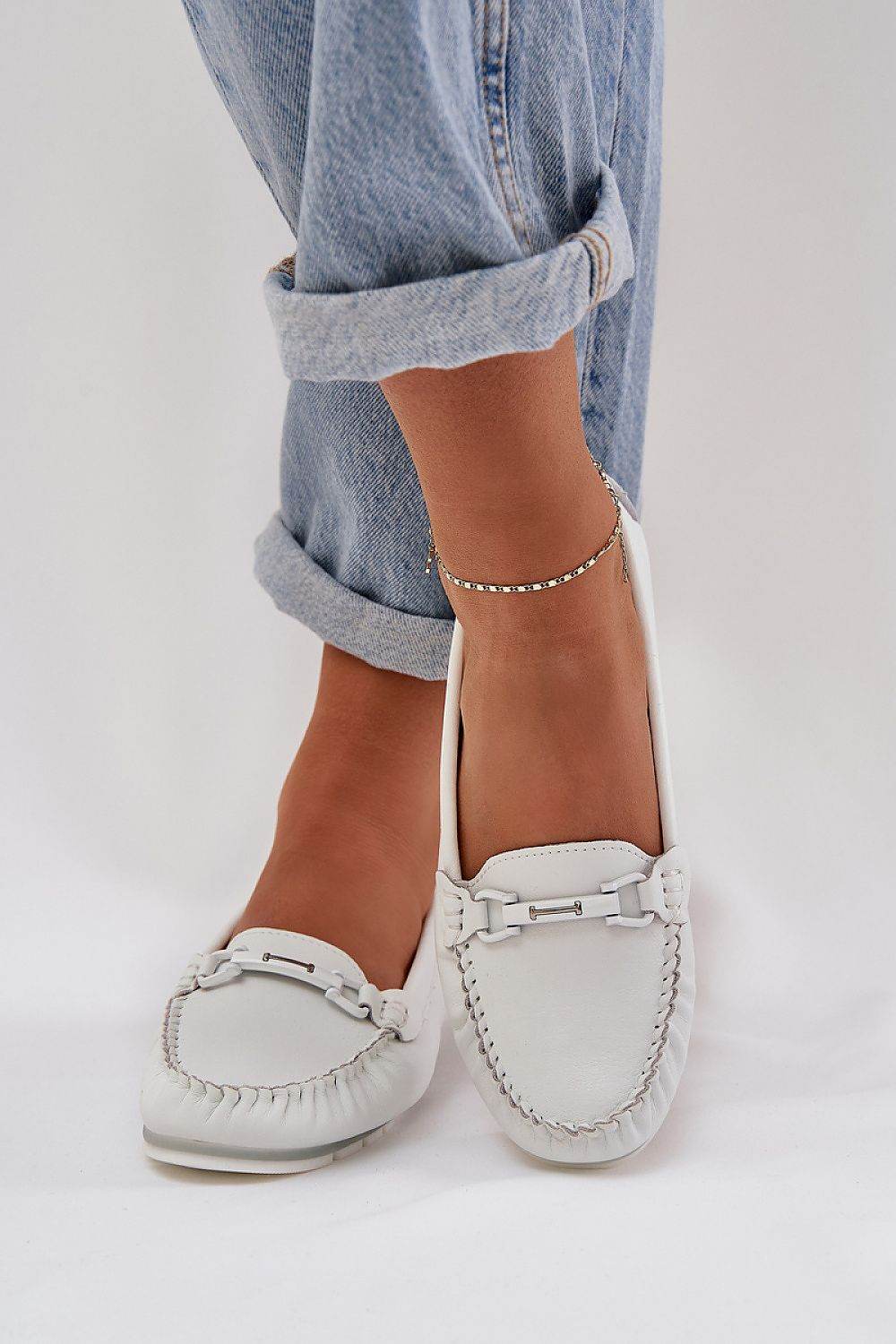 Women's S.Barski Moccasins with Soft Insole - INDIEZ COUTURE