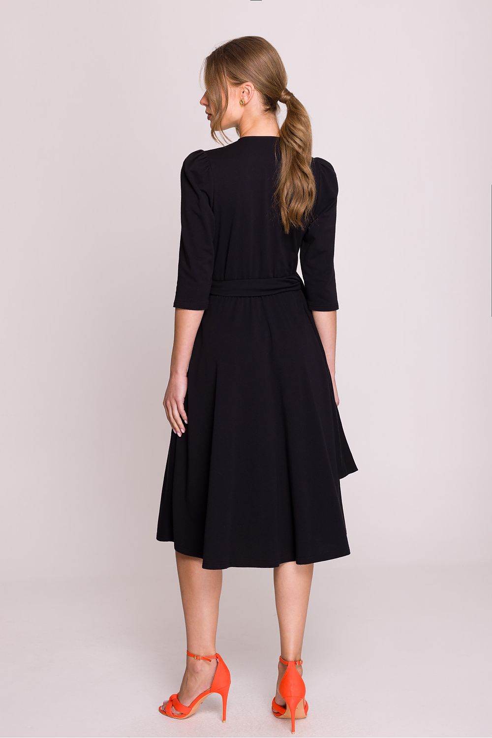 Elegant Modal Daydress with Flattering V-Neck Design - INDIEZ COUTURE