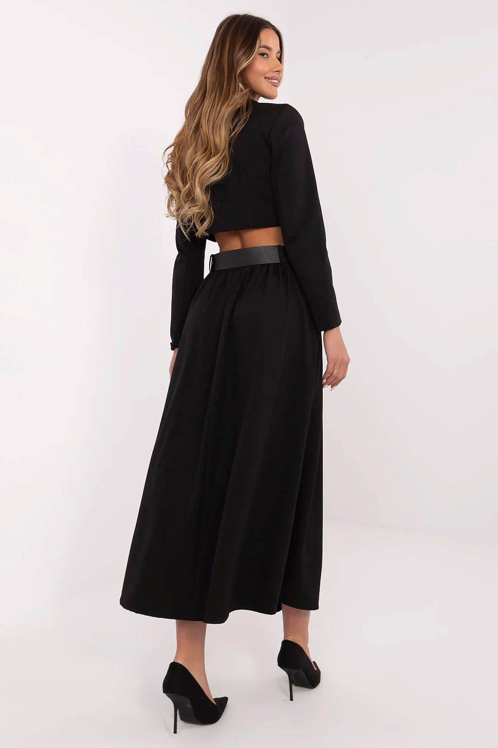 Elegant Long Skirt with Comfortable Fit - INDIEZ COUTURE