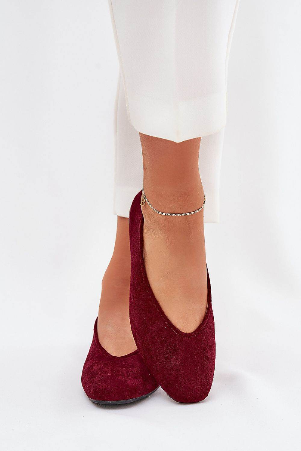 Classic Eco Suede Ballet Flats for Everyday Style - INDIEZ COUTURE