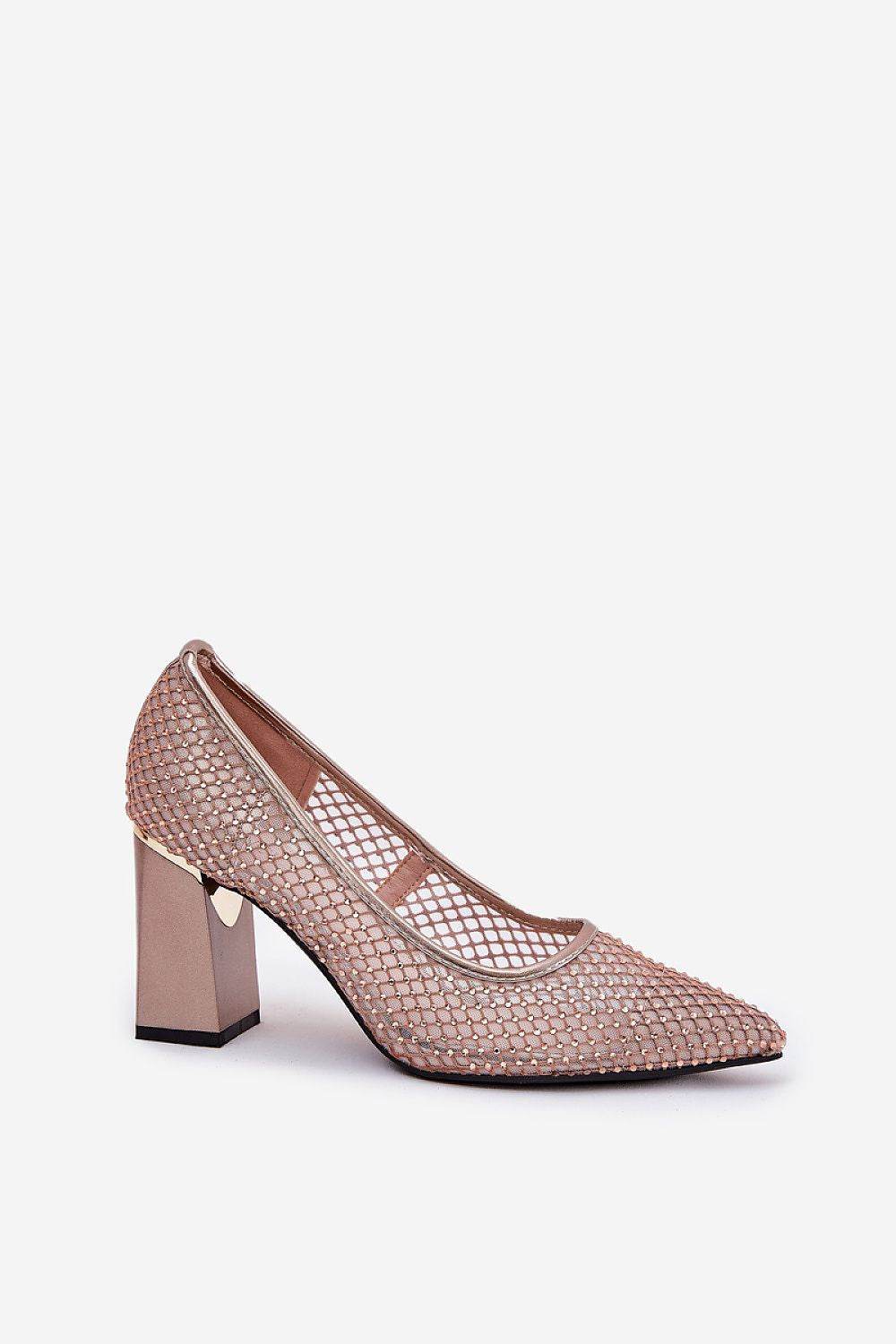 Block heel pumps Step in style - INDIEZ COUTURE