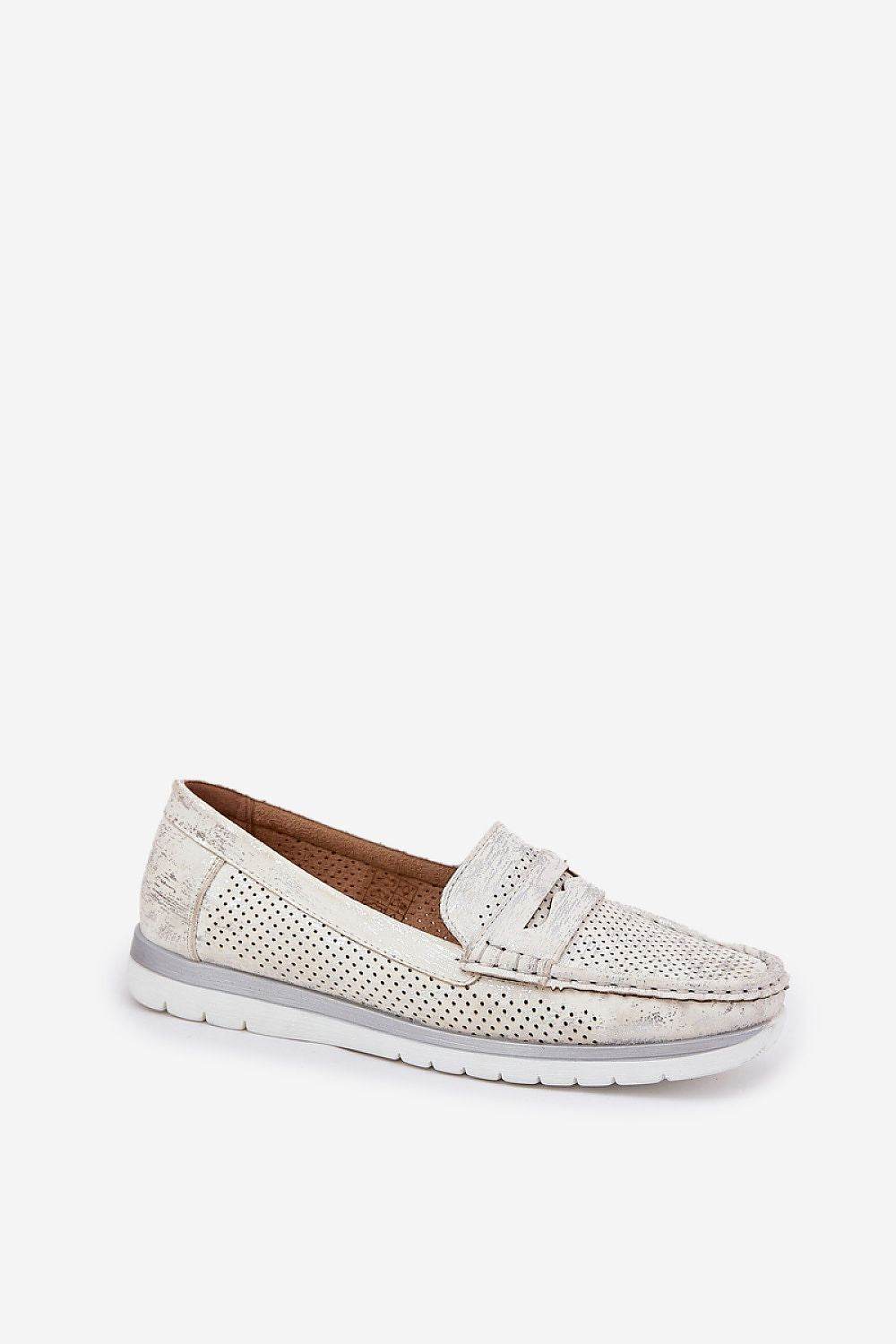 Eco-Leather Women's Moccasins with Delicate Platform - INDIEZ COUTURE