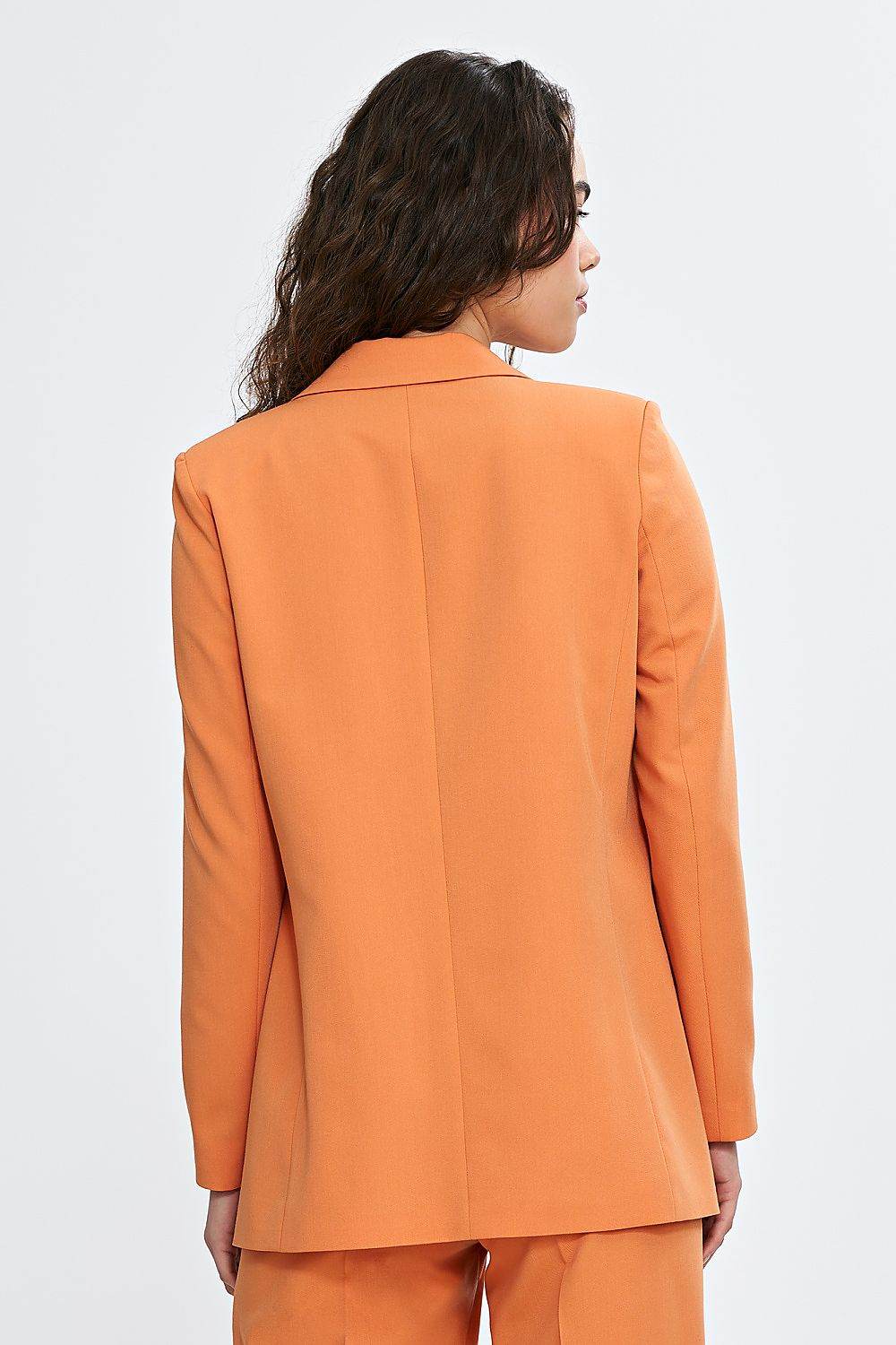 Stylish Women's Blazer with Elegant Lapels - INDIEZ COUTURE