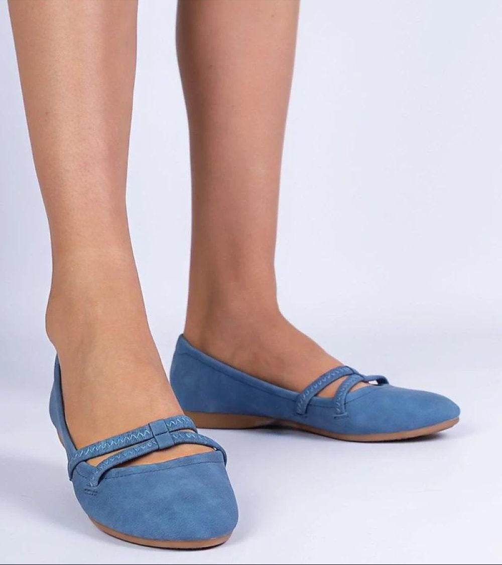Eco-Leather Ballet Flats for Elegant Comfort - INDIEZ COUTURE