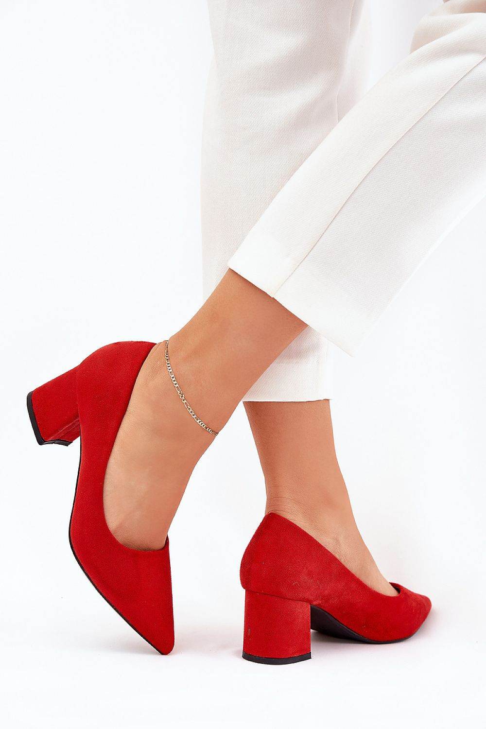 Block heel pumps Step in style - INDIEZ COUTURE