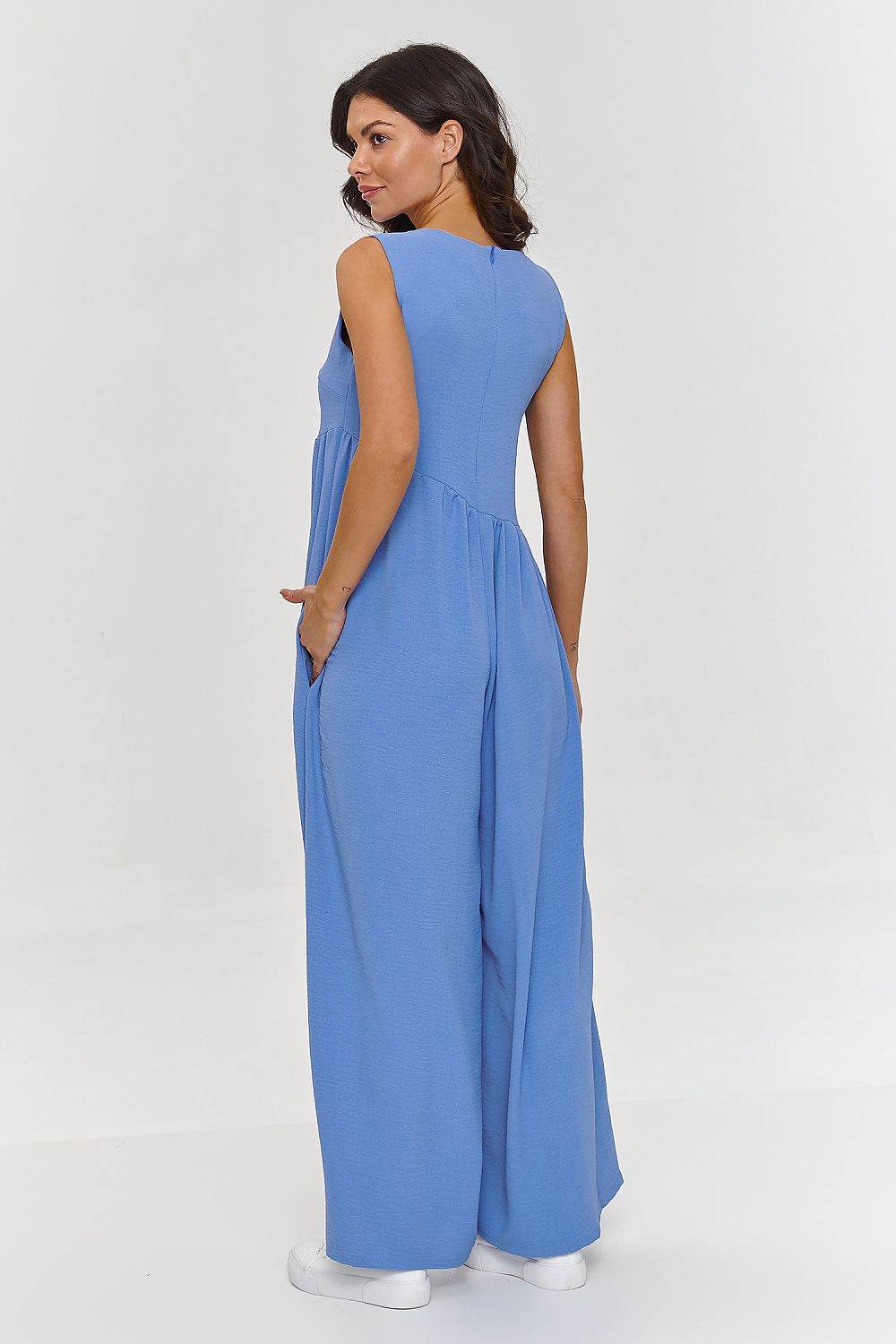 Elegant Maxi Jumpsuit with Comfortable Loose Fit - INDIEZ COUTURE